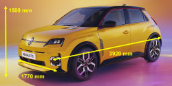 Renault 5 E-Tech dimensions